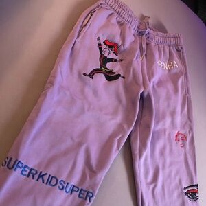 KidSuper embroidered sweatpants